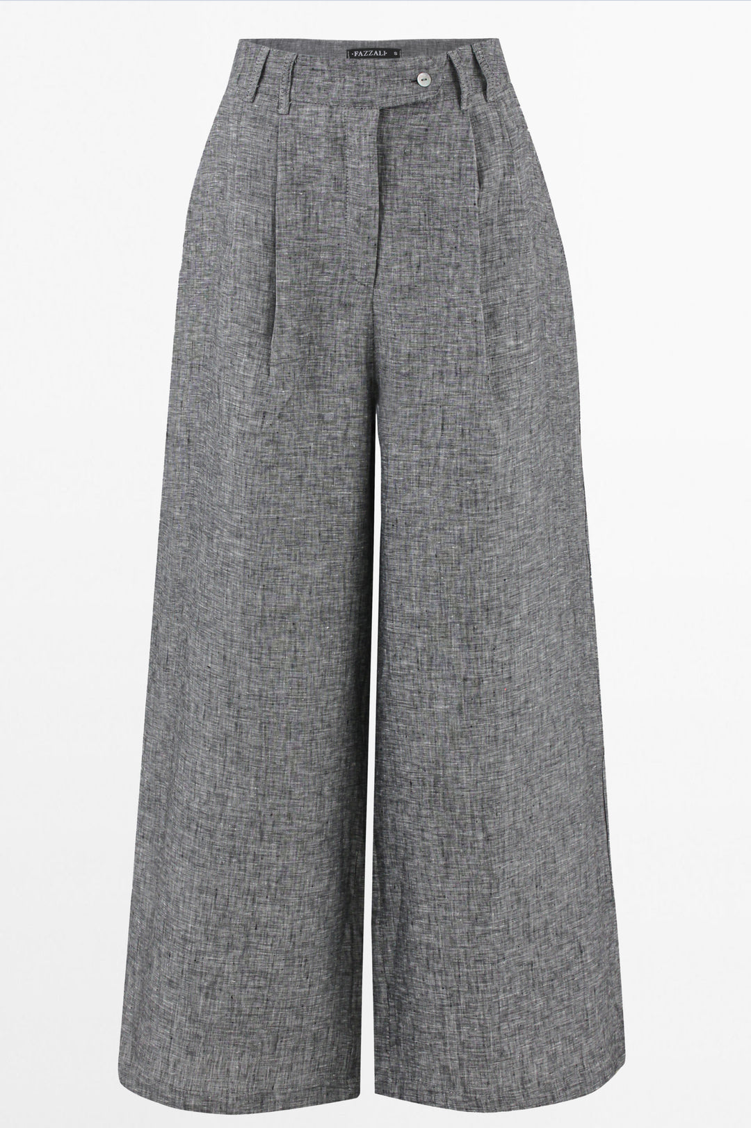 Wide-Leg Linen Pants.