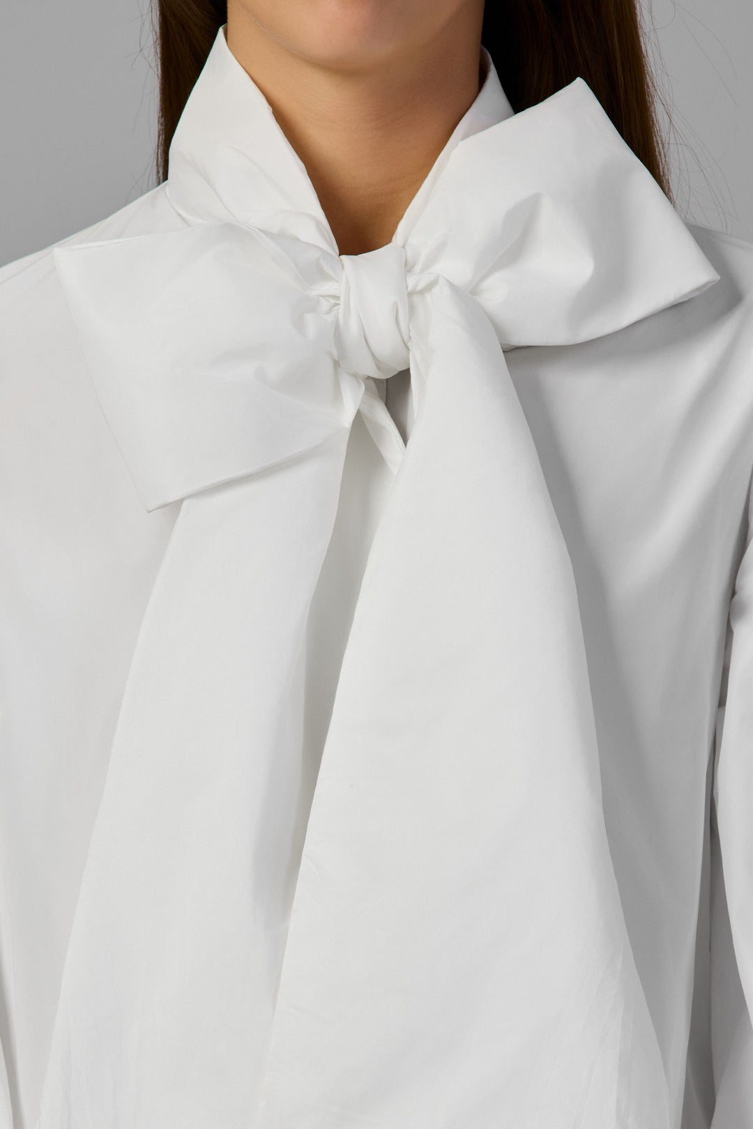 The Sculpted Bow Blouse