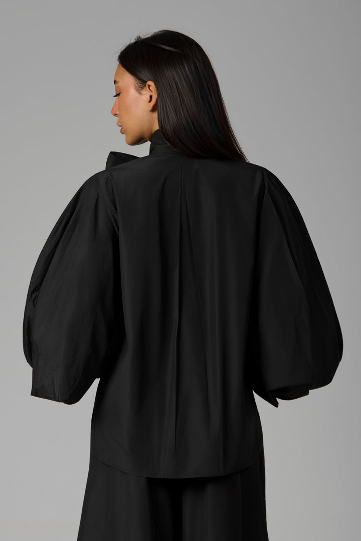 The Sculpted Bow Blouse