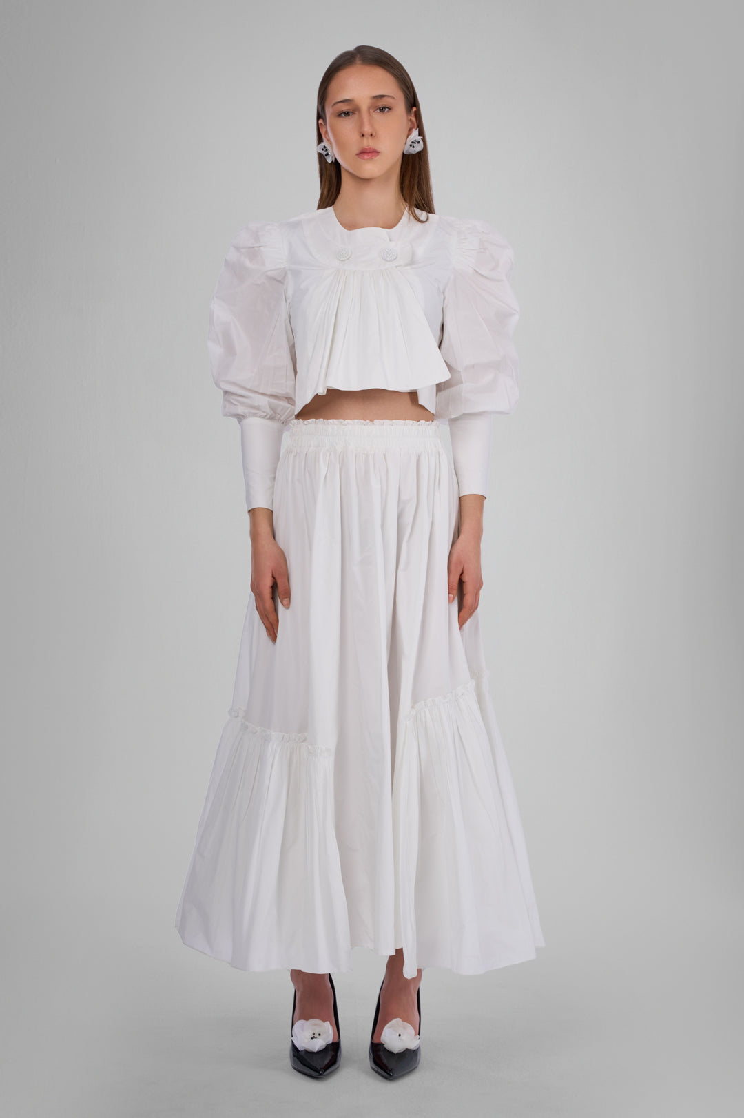 The Bloom Voluminous Cropped Top