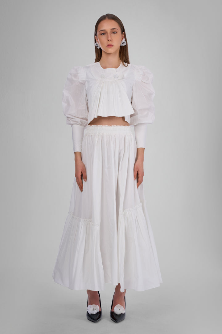 The Bloom Voluminous Cropped Top