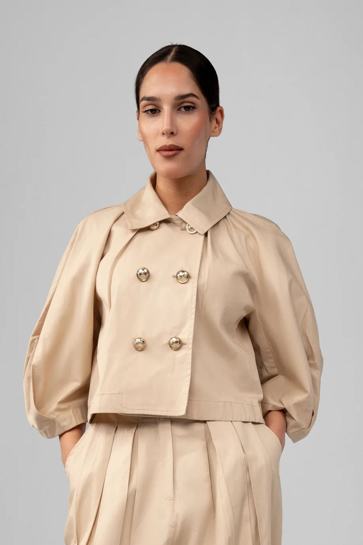The Structured Cropped Jacket