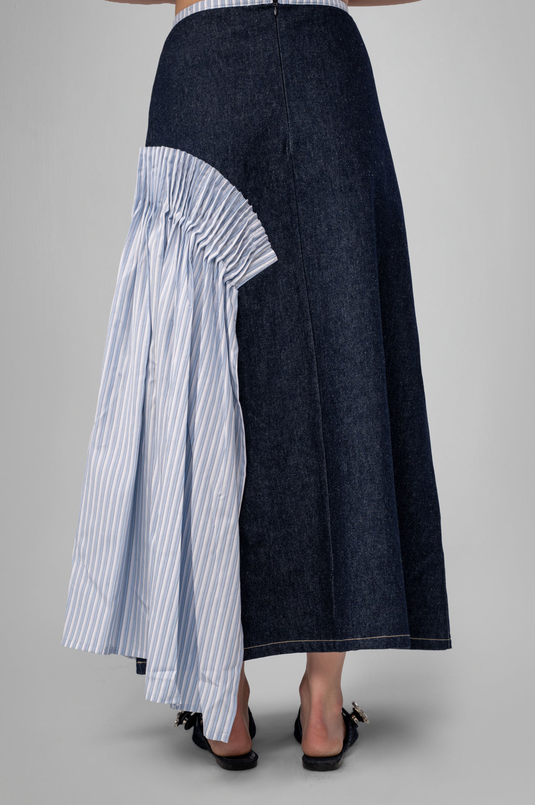 The Dynamic Denim Skirt
