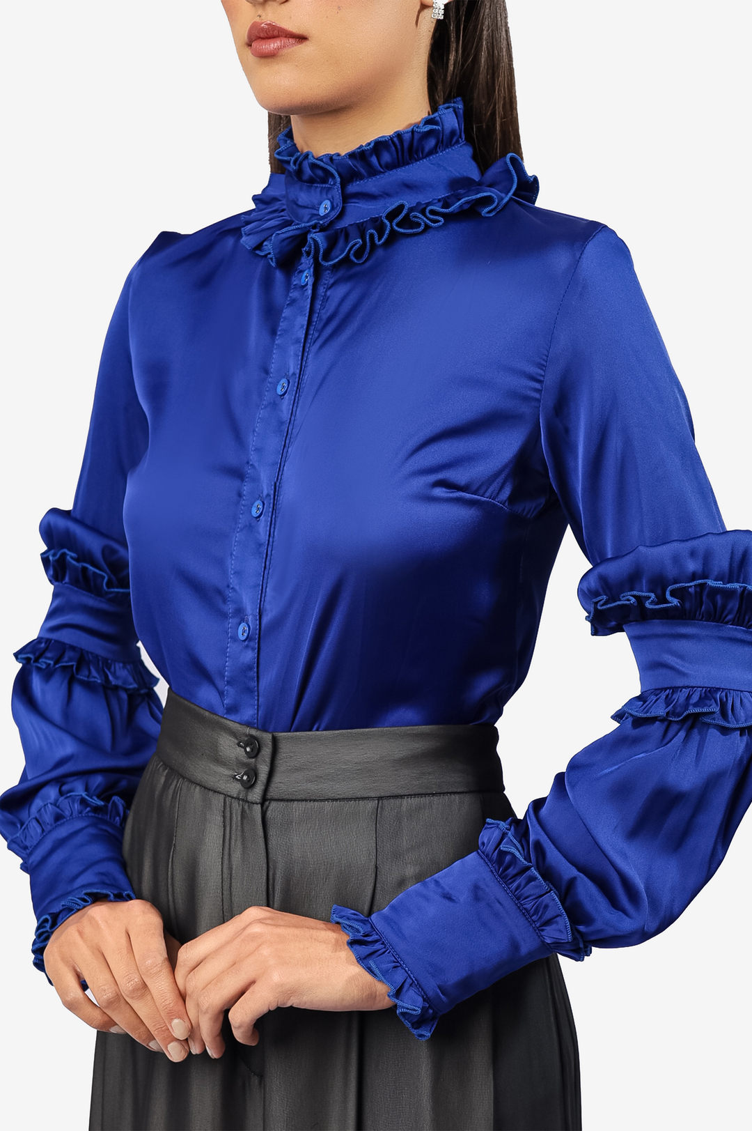 Luna Satin Blouse