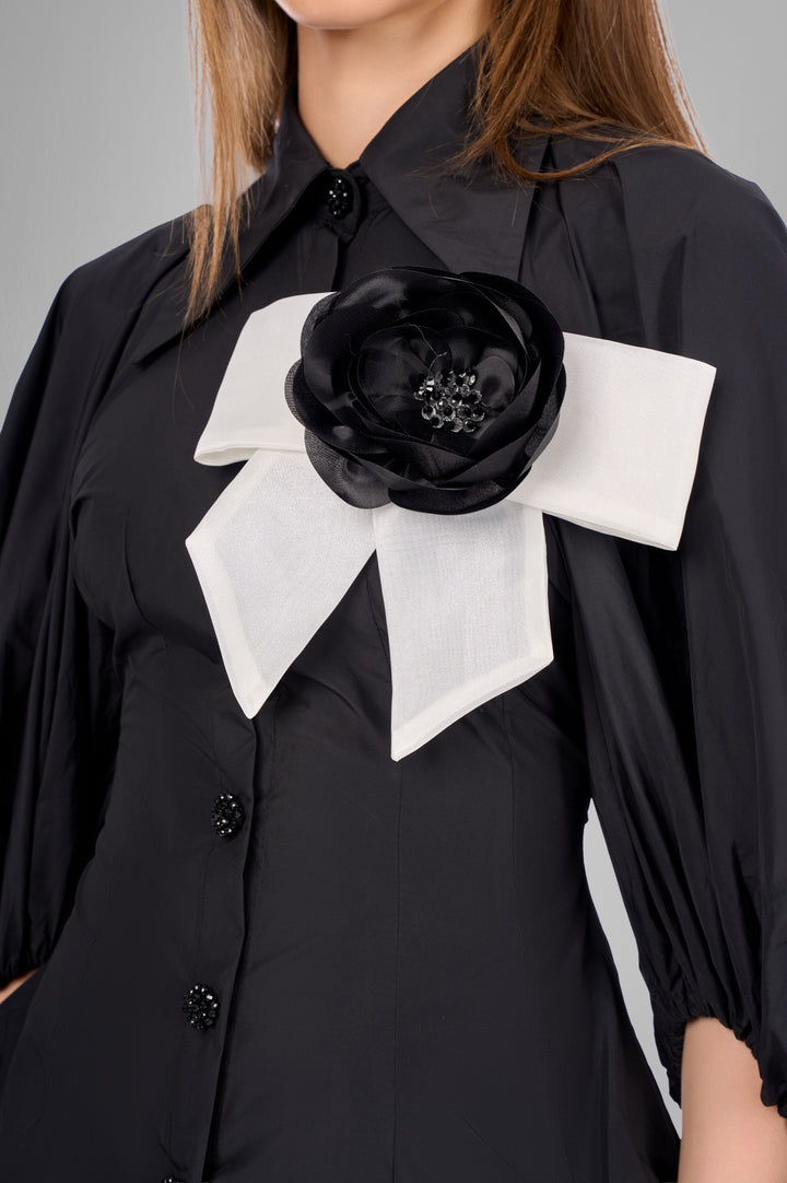 Floral Bow Brooch