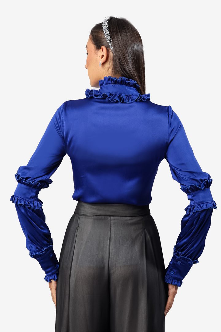 Luna Satin Blouse