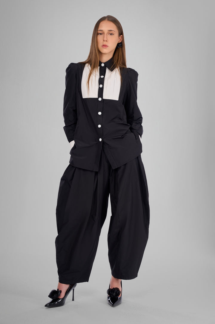 The Duality Contrast Blouse