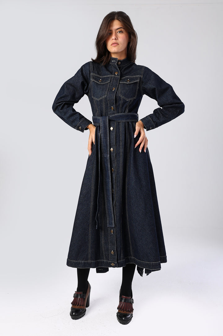 The Cassara Denim Dress