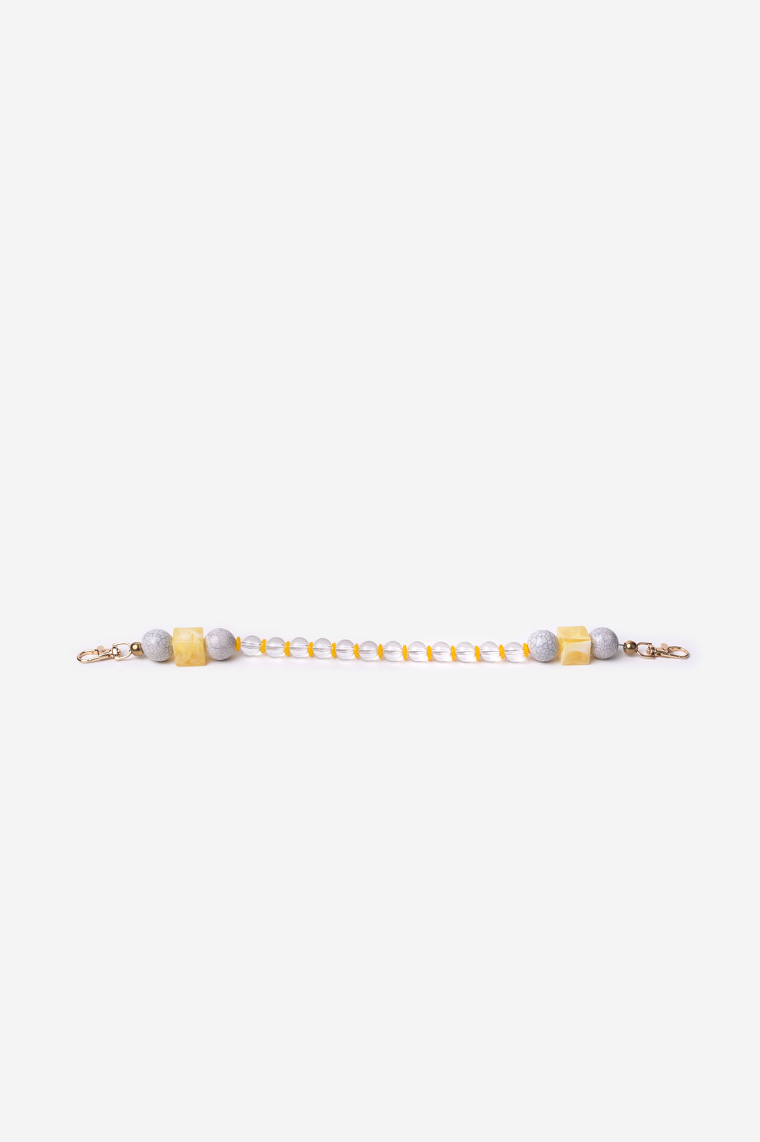 Yellow & Grey Short Handle