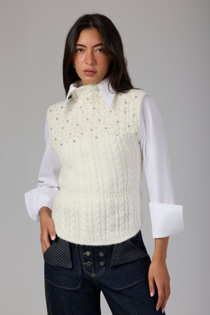 The Heirloom Pullover Vest