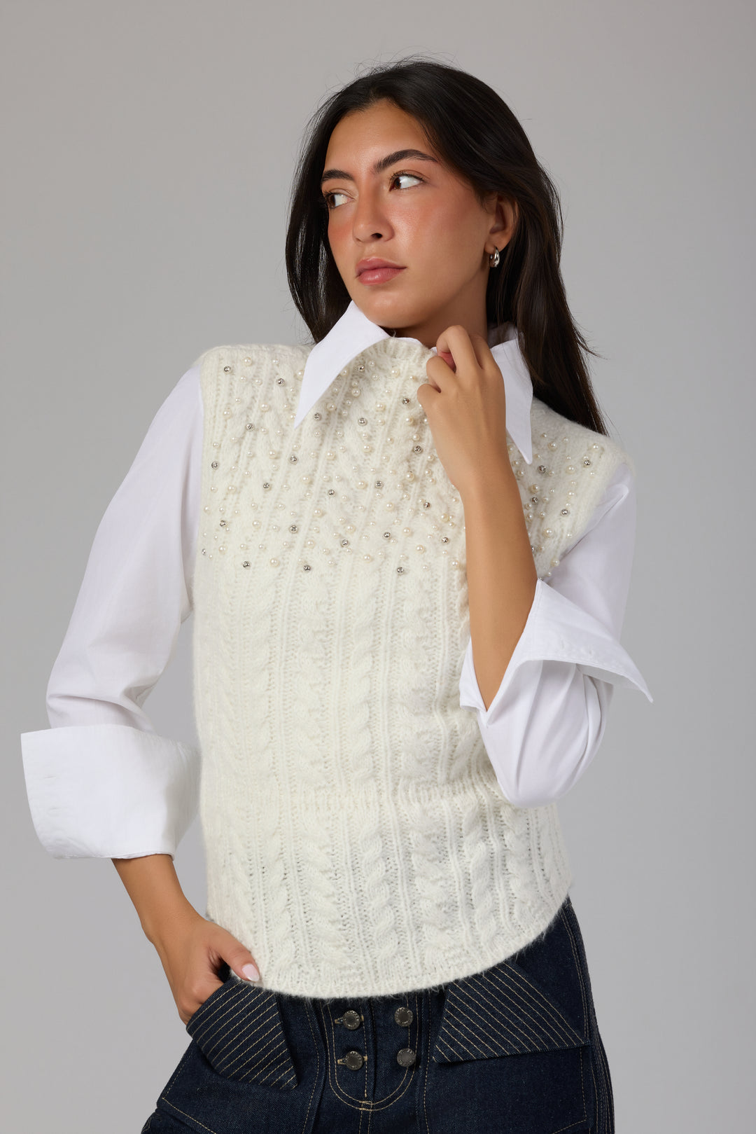 The Heirloom Pullover Vest