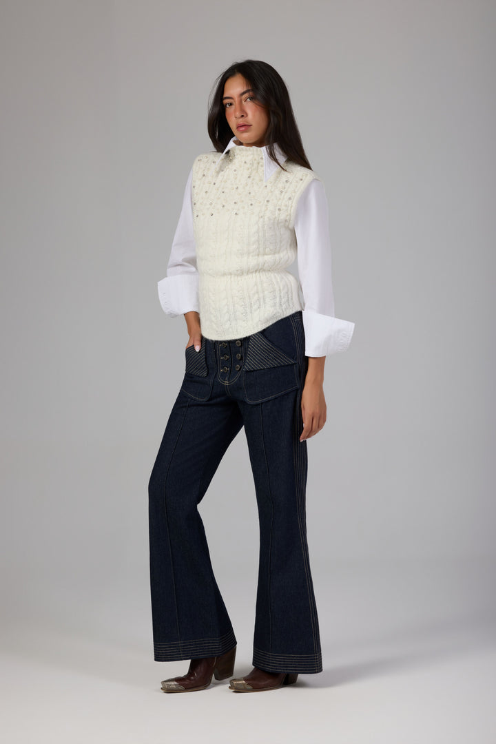 The Heirloom Pullover Vest