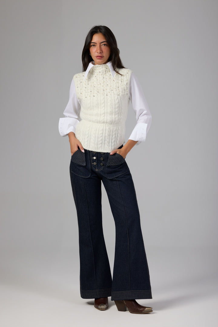The Heirloom Pullover Vest