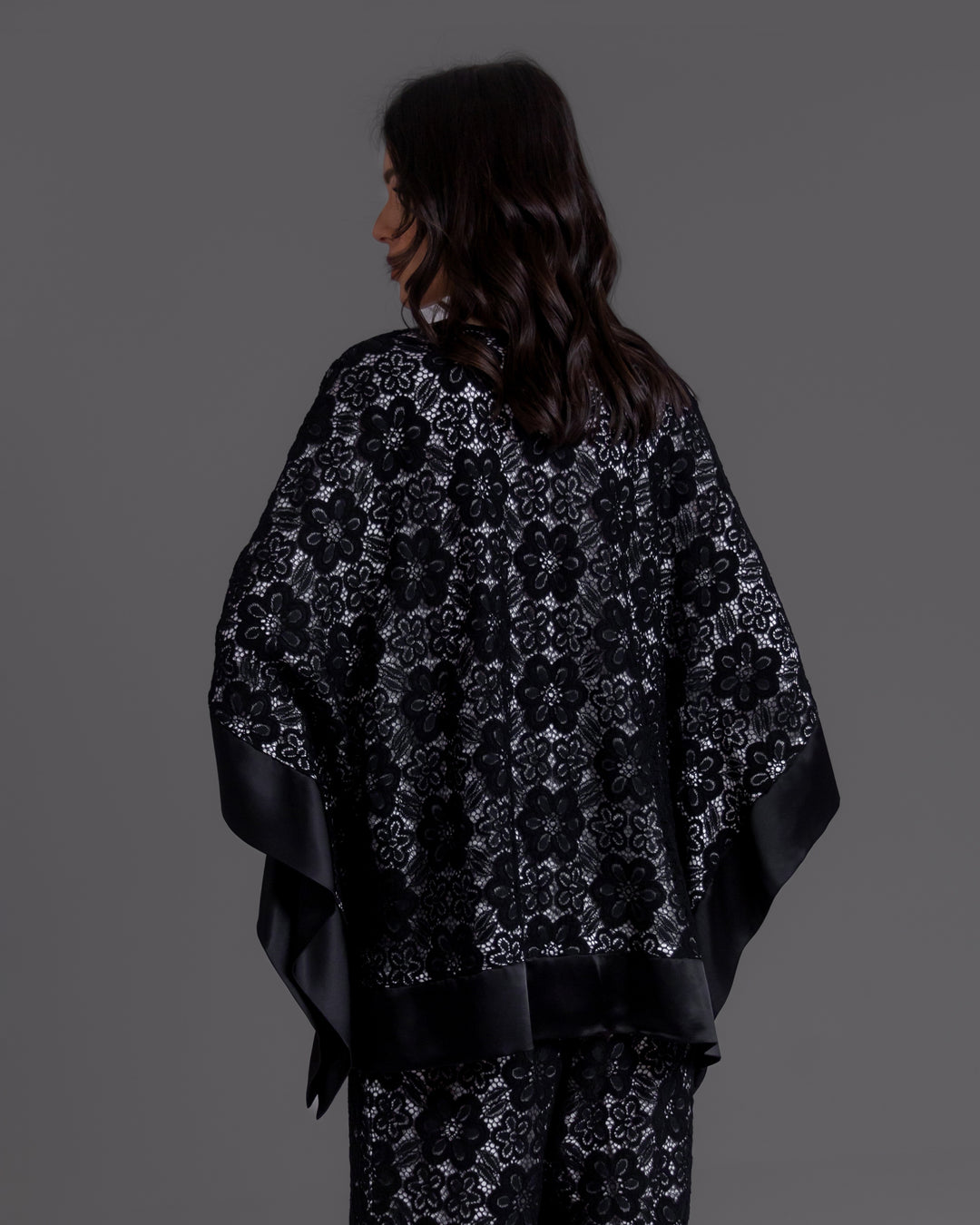 Lace Kimono Blouse