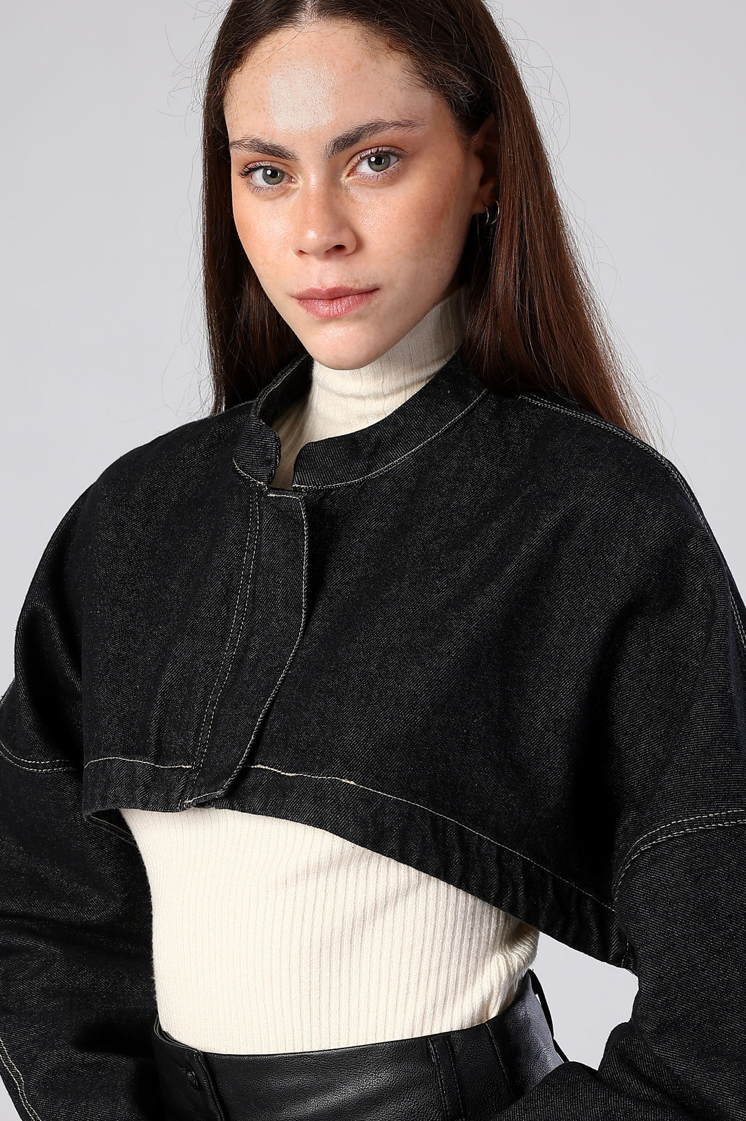 The Raw Cut Denim Statement Jacket