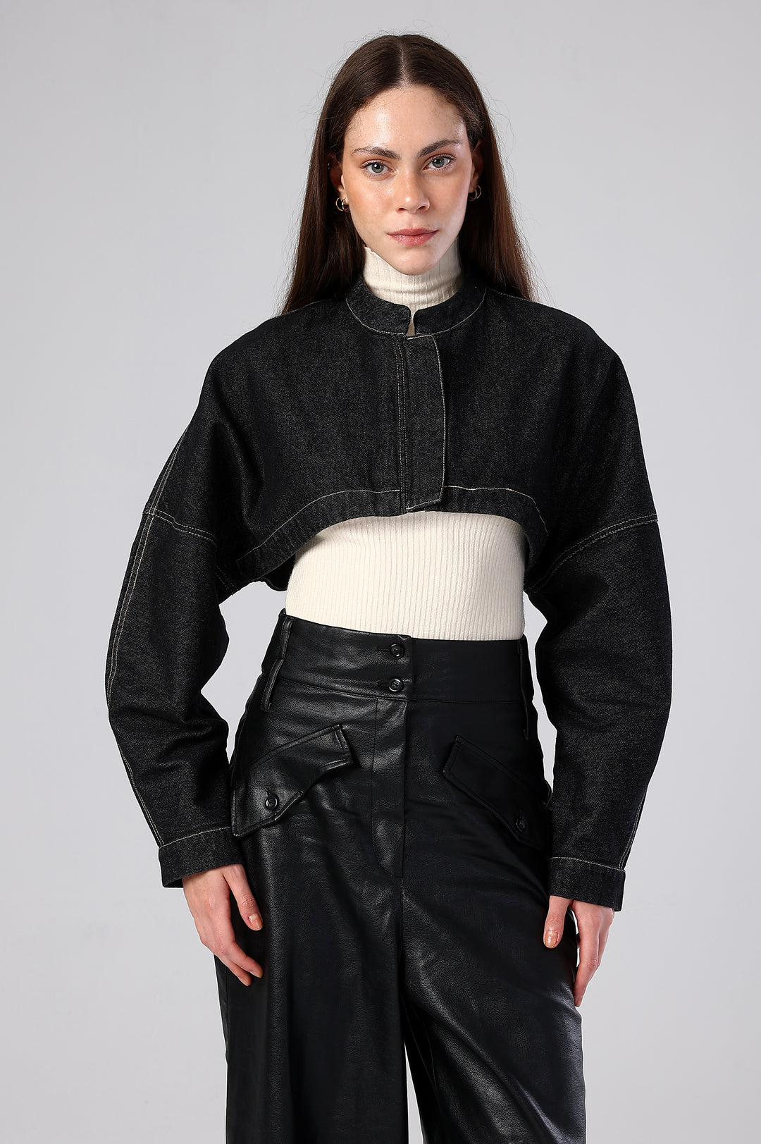 The Raw Cut Denim Statement Jacket