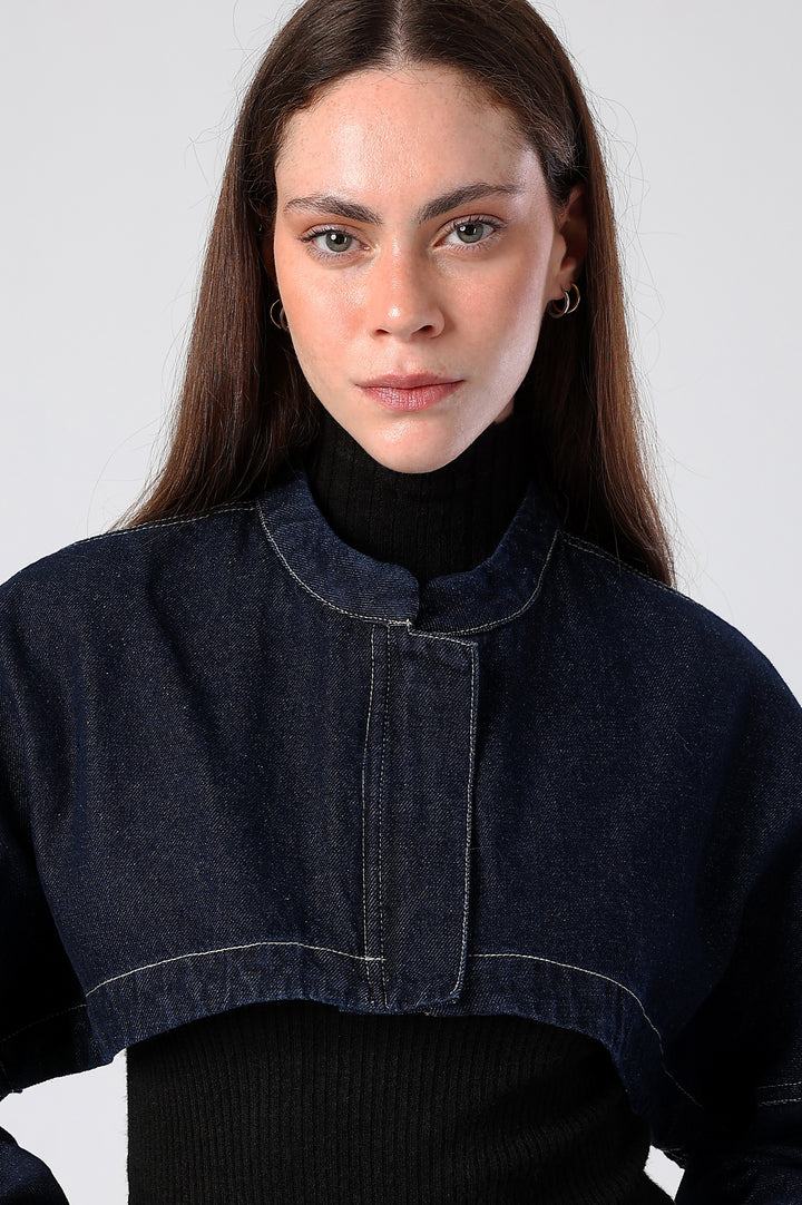 The Raw Cut Denim Statement Jacket