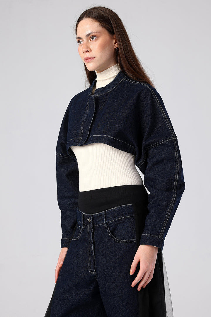 The Raw Cut Denim Statement Jacket