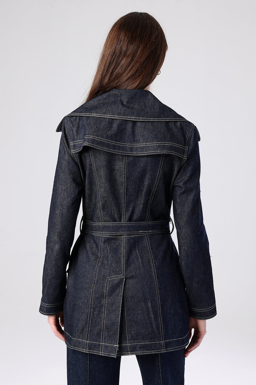 The Selene Denim Coat