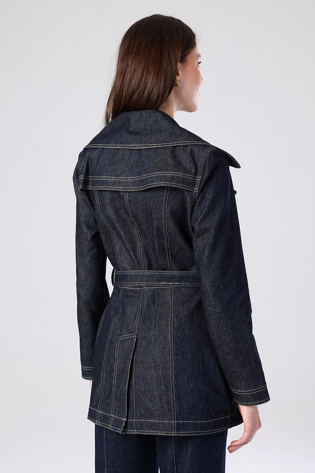 The Selene Denim Coat