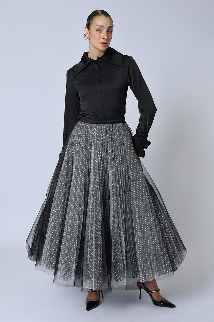 A-line Tulle Skirt