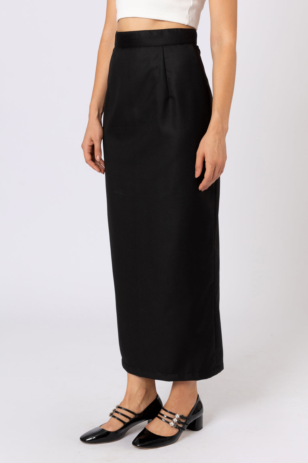 Pencil Midi Skirt