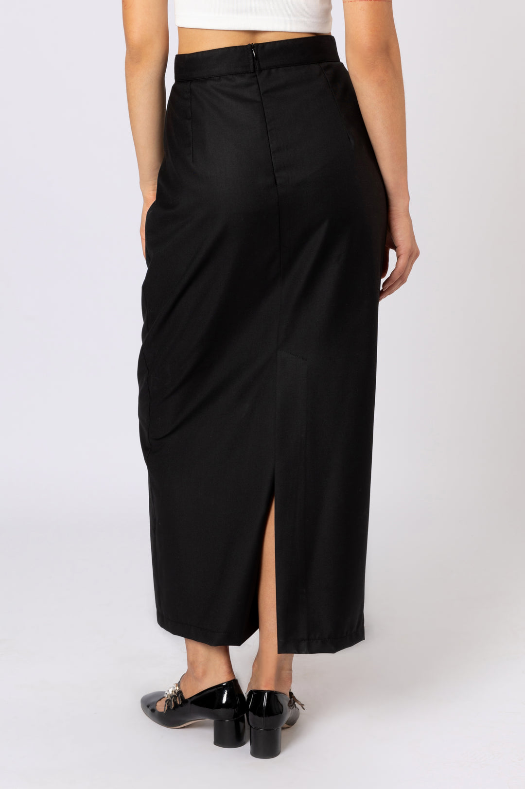 Pencil Midi Skirt