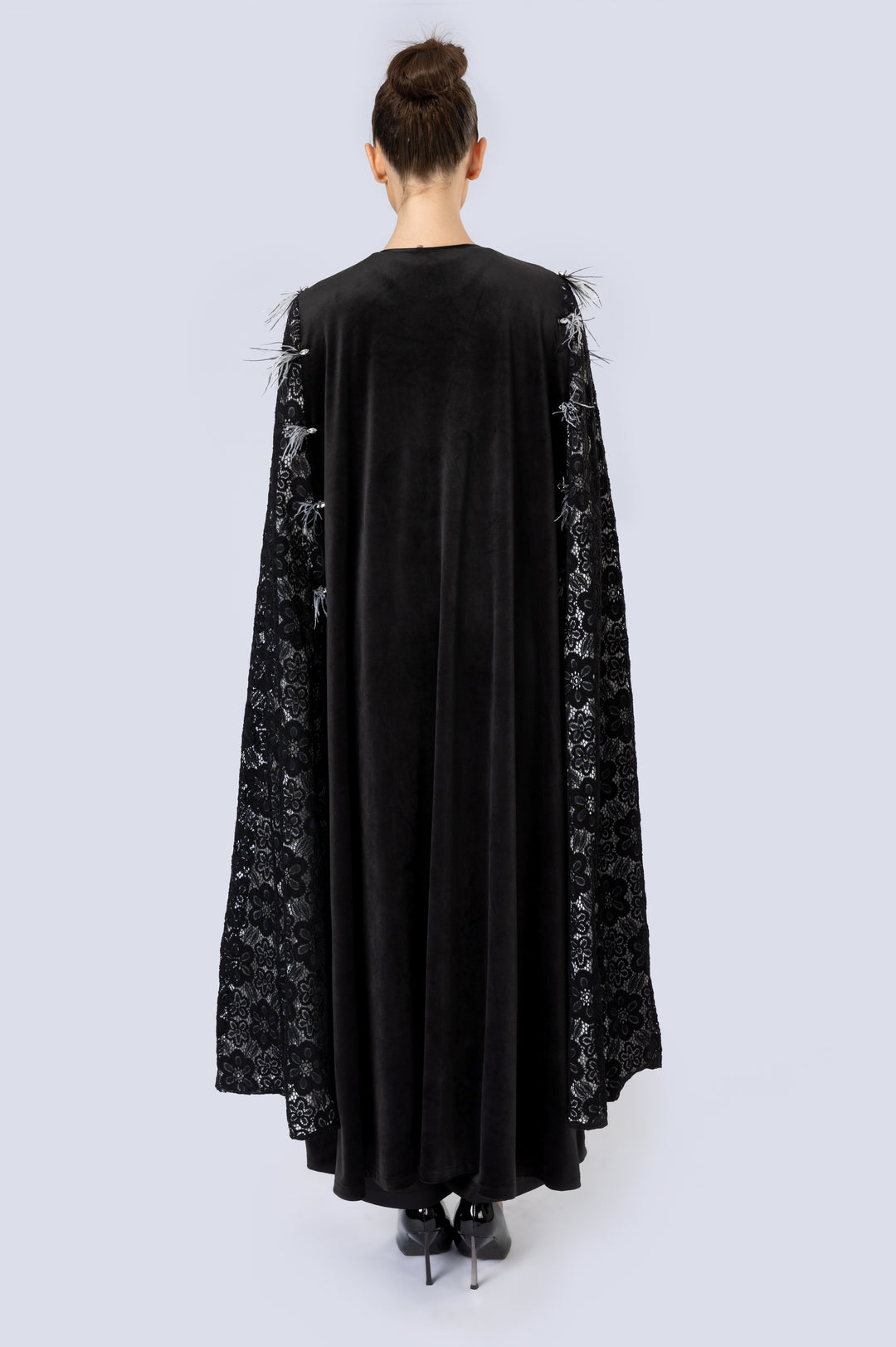 Velvet Cape Kaftan