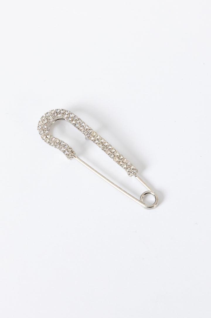 Safety Pin Shaped Brooch