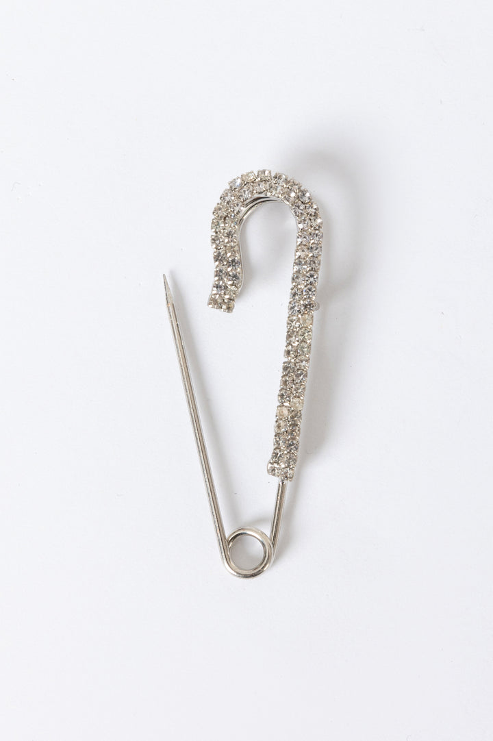 Safety Pin Shaped Brooch