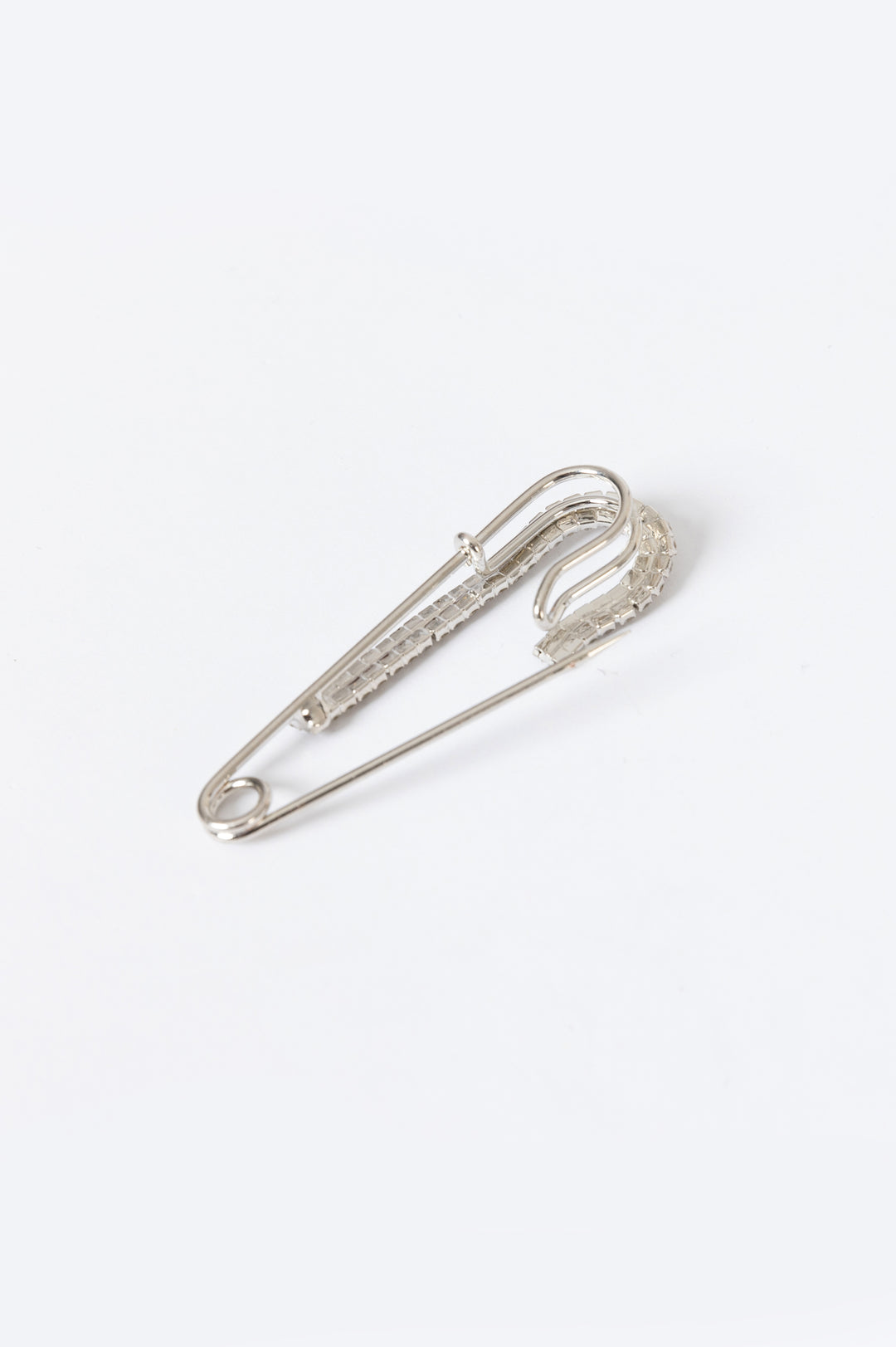 Safety Pin Shaped Brooch