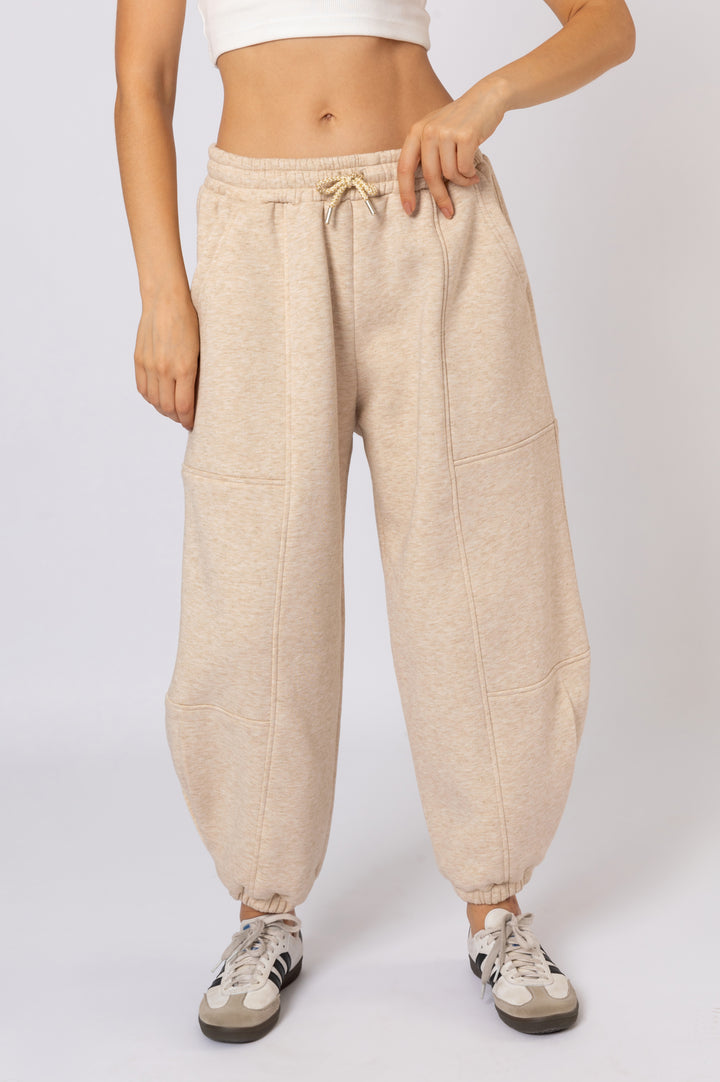 Sweat Pants In Beige