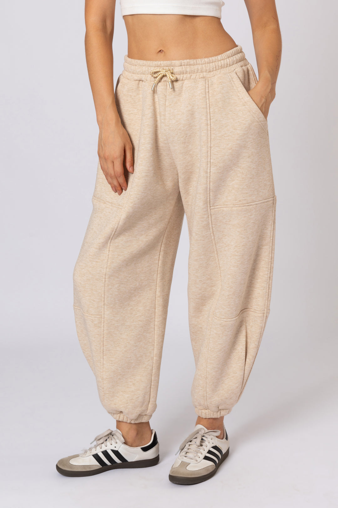 Sweat Pants In Beige