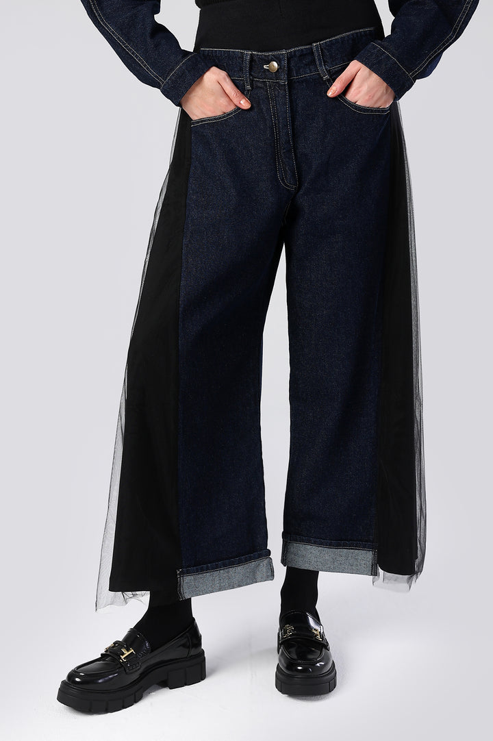 The Rebel Veil Wide-Leg Denim