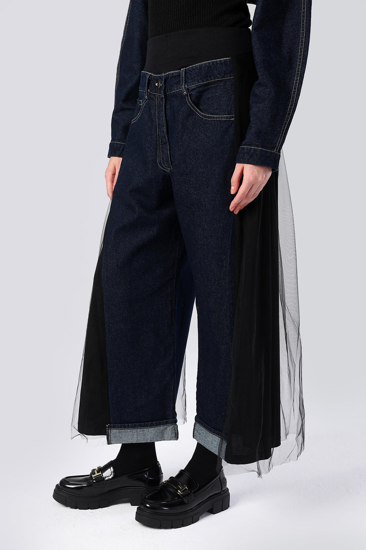 The Rebel Veil Wide-Leg Denim