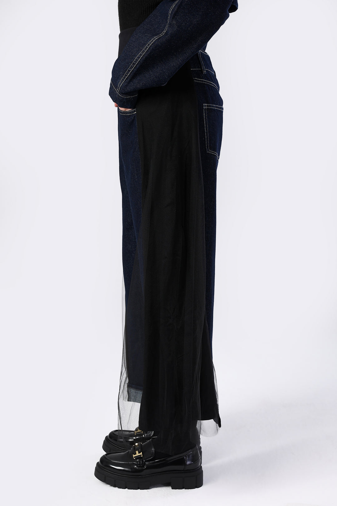 The Rebel Veil Wide-Leg Denim