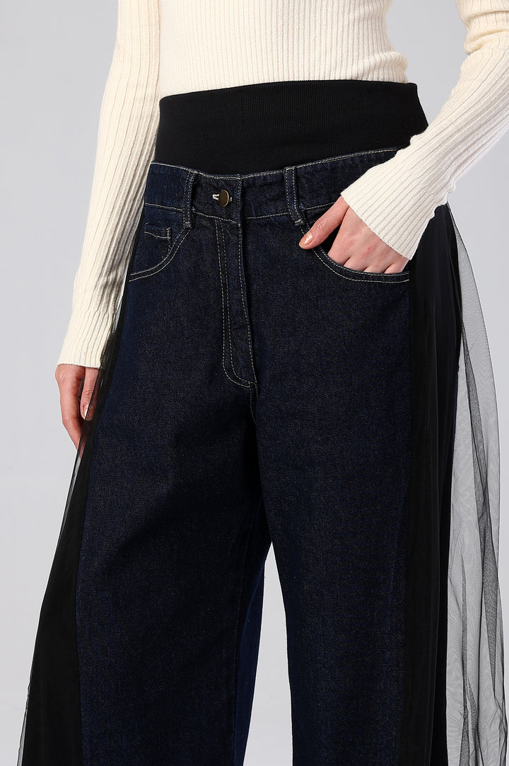The Rebel Veil Wide-Leg Denim