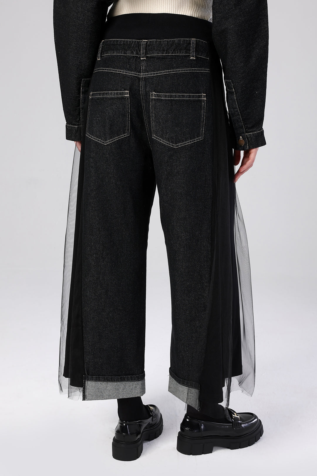 The Rebel Veil Wide-Leg Denim