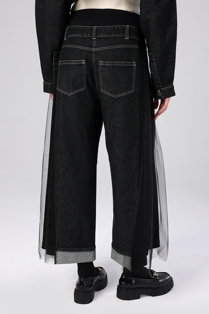 The Rebel Veil Wide-Leg Denim