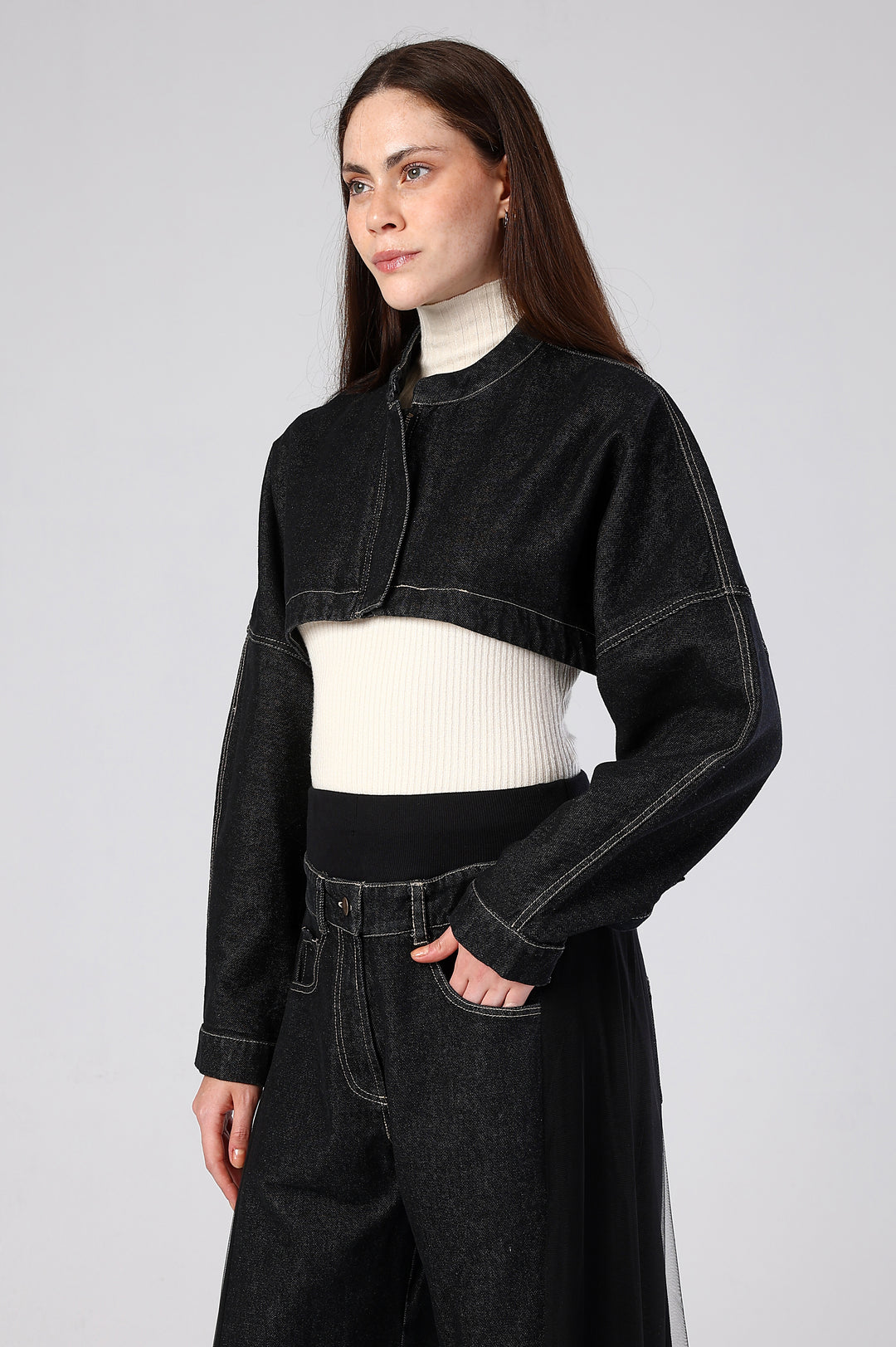 The Rebel Veil Wide-Leg Denim