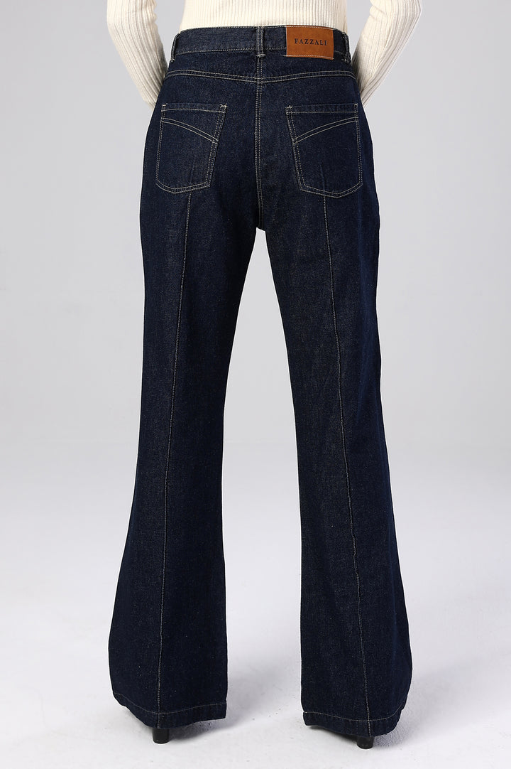 The Axis High-Rise Wide-Leg Denim