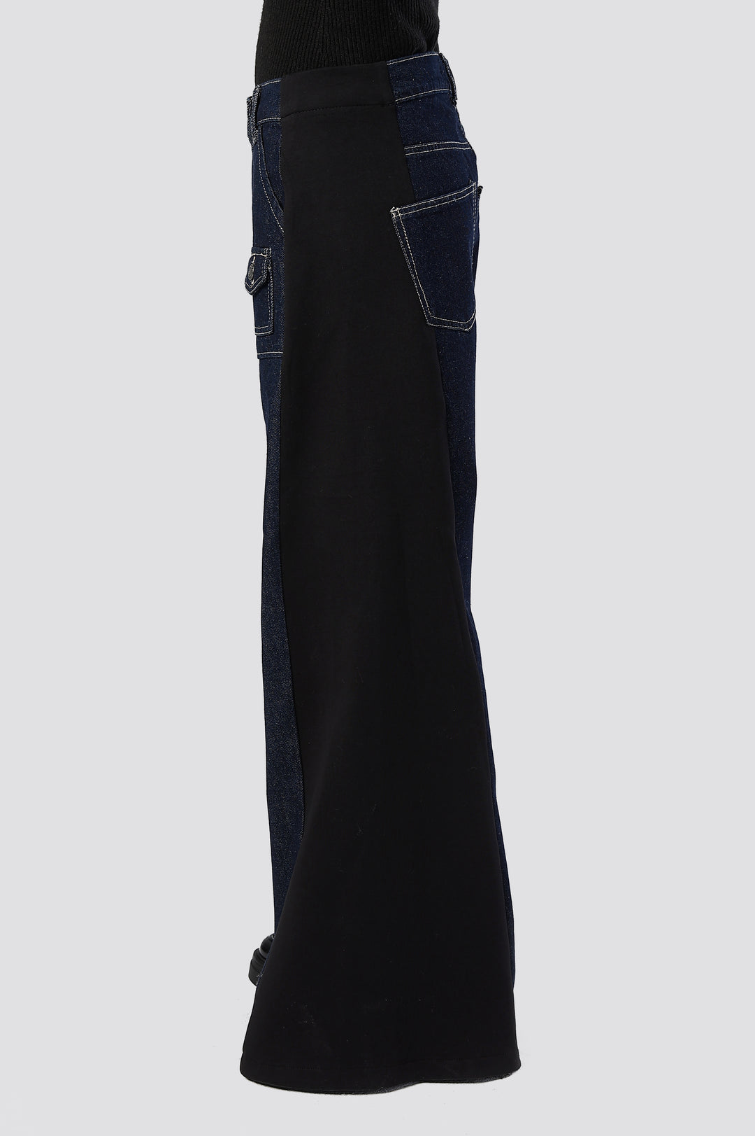 Vector Panel Denim Trousers