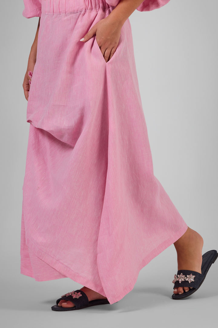 Asymmetric Bloom Skirt