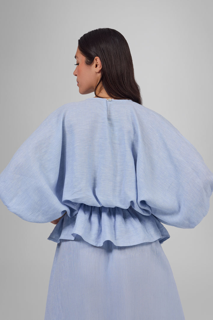 Sculptued Bloom Top