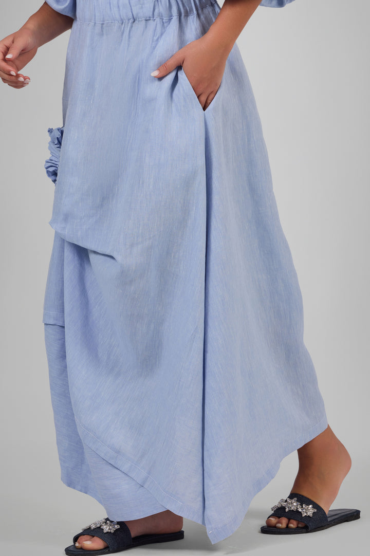 Asymmetric Bloom Skirt