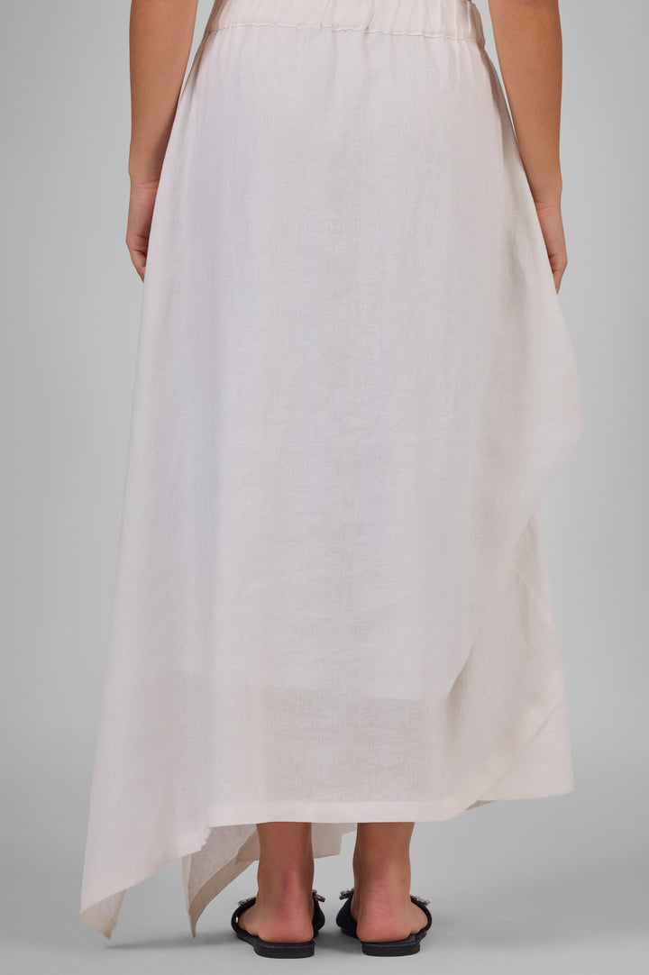 Asymmetric Bloom Skirt